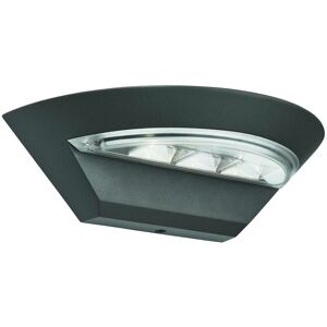 Outdoor - led Outdoor Aluminium Wall Light Grey IP44 - Searchlight