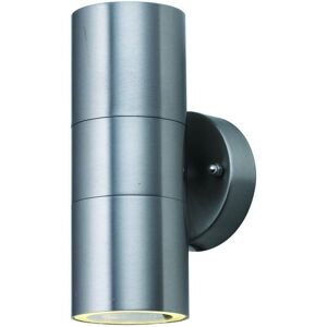 Searchlight - Outdoor - Dual Outdoor Up Down Wall 2 Light Cast Aluminium IP44, GU10