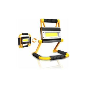 NEIGE SnowRechargeable LED Construction Site Floodlight 20W Portable LED Flood Light 4400mAh Construction Site Work Light with USB 360° Emergency Safety