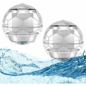 LANGRAY Solar floating ball, floating pool light pool lighting floating lamps pond lighting waterproof solar lamps rgb pool accessories for pool, garden,