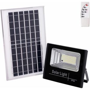 GREENICE Solar led Floodlight 65W 4000K Panel: 6V/8W Battery: 3.2V/5000MaH Remote Control [HO-SOLARFL-65W-01-W]