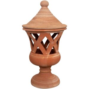 Biscottini - Terracotta lantern lamp 100% made in Italy entirely handmade at the lathe