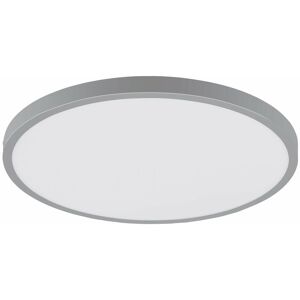 LOOPS Wall / Ceiling Light Silver 400mm Round Surface Mounted 25W led 4000K