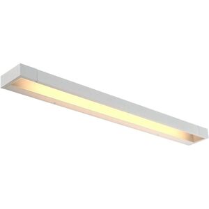 Wall Light Jora (modern) in White made of Aluminium for e.g. Bathroom (1 light source,) from Arcchio white