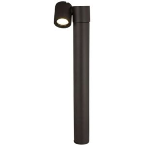 Maytoni - Wall Street Outdoor Floor Bollard Lighting Black, 1 Light IP54, GU10