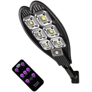 TLILY 108COB Solar LED Street Light Waterproof Remote Control PIR Motion Sensor Lamp for Garden Security Wall