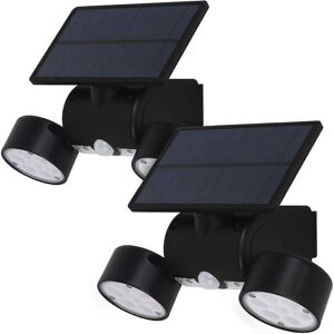 GOTRAYS 30 Led Solar Lights Outdoor Waterproof Ip65, Solar Spotlight With Motion Sensor, Wireless Solar Wall Light Security Lamp For Garden, Garage, Yard, Sta