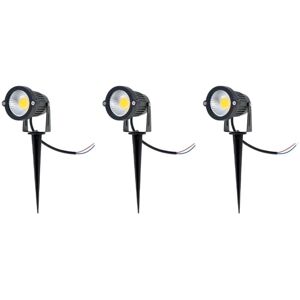 TLILY 3X IP65 Outdoor Landscape led Lawn Light Garden Spotlight 5W 12V ac dc
