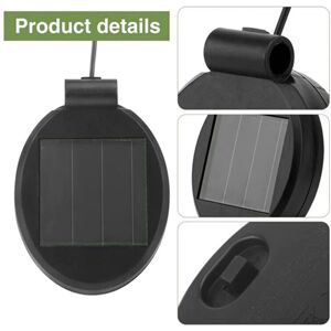 TLILY 4PCS Solar Lantern Top led Panel Lid Lights Replacement for Outdoor Flower diy Garden Patio