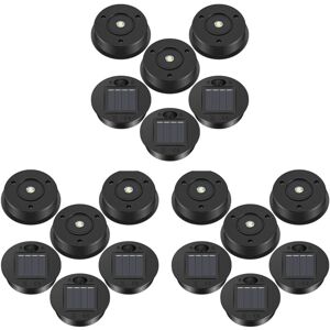 TLILY Solar Lights Replacement Top 7 Lumens Solar Lantern Parts led Panel Cover Lights for Outdoor Hanging - 18 Pcs