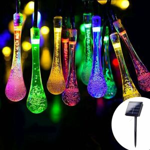 SDLOGAL AlwaysH Solar Fairy Lights 30 led Outdoor and Indoor 6.5 m 8 Modes IP65 Waterproof Guinguette for Garden Colorful Light