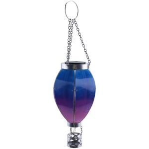 TLILY Art & Gift Solar Hot Air Balloon Lantern - Hanging Solar-Powered LED Lights, Waterproof Portable Decorative