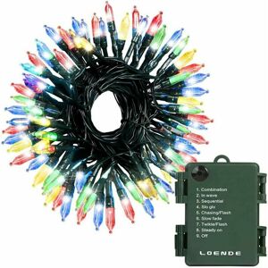 HOOPZI Solar Fairy Lights Outdoor Waterproof, 20LED Solar Garden Lights, 8 Mode 5M Indoor/Outdoor Solar String Lights for Garden Patio Yard Home Christmas