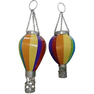 Tlily - Hanging Solar-Powered led Lights,Waterproof Portable Decorative,2Pc,A