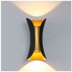 HOOPZI Indoor Wall Light 12W Modern Lamp Outdoor Wall Light Up Down 3000K Metal Wall Lamp Warm White Indoor Decorative For Bedroom Home Hallway Living Room