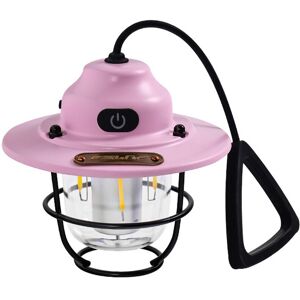 HÉLOISE Led Camping Lantern, Rechargeable Hanging Outdoor , for Camping, Hiking, Hurricane, Fishingpink