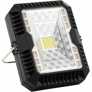 DEWDAT Led Solar Garden Flood Light IP55 Waterproof Outdoor Camping Wall Light Emergency Bayonet
