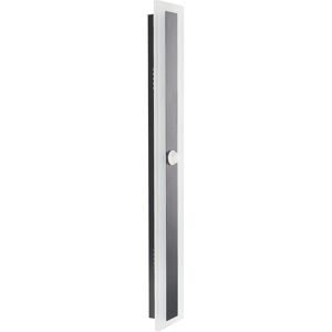 Beliani - Outdoor led Wall Light Lamp 60 cm Steel with Motion Sensor Black Savane