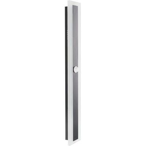 Beliani - Outdoor led Wall Light Lamp 80 cm Steel with Motion Sensor Black Savane