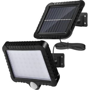 TINOR Outdoor Solar Light with Motion Sensor IP65 Waterproof led Floodlight with 5m Cable led Solar Floodlight 120° Lighting Angle