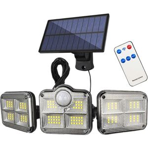 TONCHEAN Outdoor Solar Lights with Motion Sensor, 360° Rotatable, IP65 Waterproof, 122 LEDs
