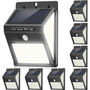 GOTRAYS Pack 144 LED Solar Lights Outdoor Motion Sensor Garden Lights