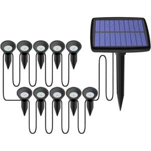 YMYNY Solar Beacon - 10-Pack led Solar Lights for Outdoor Use mumu