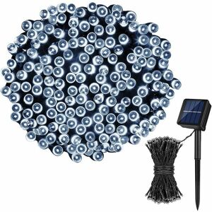 HOOPZI Solar Fairy Lights Outdoor,22M/72ft 200 led Solar Powered Garden Lights Outside 8 Modes Waterproof Solar String Lights for Trees Patio Fence Wedding