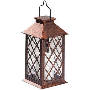 Tlily - Solar Lantern,Hanging Lantern led Flickering Flameless Candle Lights