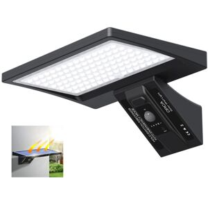 MEMKEY Solar Lamp Outdoor, 5200mAh, Solar Light Outdoor with 150° Motion Sensor, IP65, led Security Lighting, Outdoor Wall Lighting