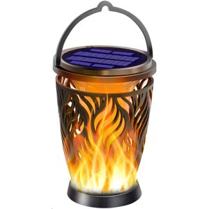 TONCHEAN Solar Light - Outdoor Solar Garden Light 96LED Flame Landscape Light
