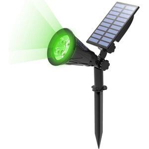 TINOR Solar Lights Outdoor, Solar Floodlight, Outdoor Wireless Waterproof IP65 Garden Lamp with Solar Panel 180° Adjustable Outdoor Solar Spotlight for