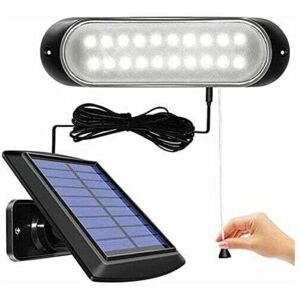 MUMU Solar Motion Sensor Light, 20 LEDs Separable Solar Light with 5m Line, Outdoor Indoor Waterproof Solar Lamp Pull Switch Lighting for Shed, Garden,
