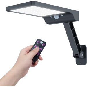 GOTRAYS Solar Outdoor Light, led Light with Motion Sensor with 3 Adjustable Modes IP65 Waterproof Powerful Street Lights with Remote Control,