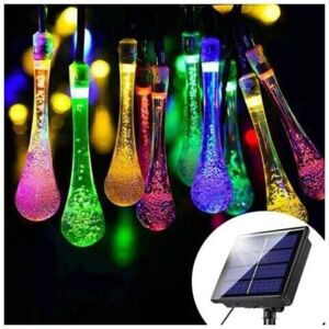 Solar String Lights, 30 LEDs Indoor/Outdoor 6.5m 8 Modes IP65 Waterproof Garden String Lights Colorful Light Mumu