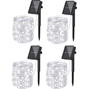 TINOR Solar String Lights Outdoor, 12m 120 led Solar String Lights Outdoor Waterproof 8 Modes Decoration Light for Garden Patio Yard Home Christmas Wedding