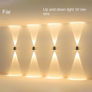 Tlily - Solar Wall Light Outdoor Up-Down Lighting led Lamp for Garden 2