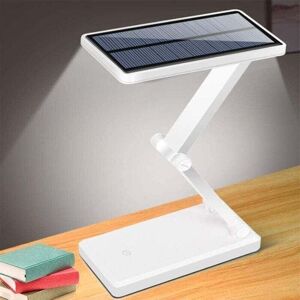 ZVD - Lampe de Bureau Solaire, Lampe de Lecture de usb avec la Lampe de Lecture Solaire Flexible Portative Rechargeable Portative de col de Cygne de