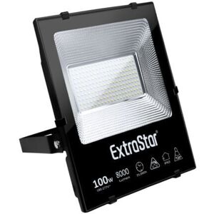 EXTRASTAR 100W led Flood Light, 6500K 8000 Lumen, IP65 EXTRASTAR 100W led Flood Light, 6500K 8000 Lumen, IP65