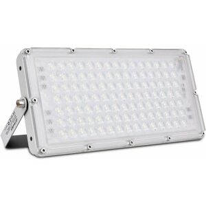 DEWDAT 100W Led Outdoor Floodlight, Super Bright Cool White 6500K-10000LM Led Floodlight, IP65 Waterproof Floodlight, for Garden, Garage, Sports Field DEWDAT 100W Led Outdoor Floodlight, Super Bright Cool White 6500K-10000LM Led Floodlight, IP65 Waterproof Floodlight, for Garden, Garage, Sports Field