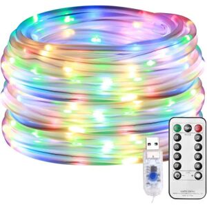 IKODM 10m led Light Tube String, IP65 Waterproof usb Outdoor Light Tube, 8 Modes Remote Control, with Timer and Memory Function, for Garden Decoration, IKODM 10m led Light Tube String, IP65 Waterproof usb Outdoor Light Tube, 8 Modes Remote Control, with Timer and Memory Function, for Garden Decoration,