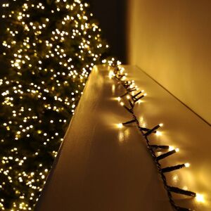 PREMIER DECORATIONS 1500 LED 37.5m Indoor Outdoor Christmas Multi Function Mains Operated String Lights with Timer in Vintage Gold PREMIER DECORATIONS 1500 LED 37.5m Indoor Outdoor Christmas Multi Function Mains Operated String Lights with Timer in Vintage Gold