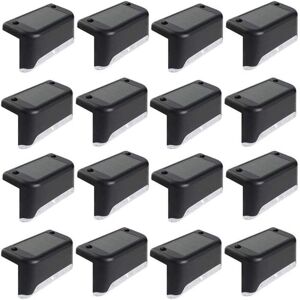 ROSE 16 Pack Solar Deck Lights Outdoor, Warm Light led Solar Powered Decking Lights Waterproof Solar Step Lights Outdoor for Deck, Stair, Step, Railing, ROSE 16 Pack Solar Deck Lights Outdoor, Warm Light led Solar Powered Decking Lights Waterproof Solar Step Lights Outdoor for Deck, Stair, Step, Railing,