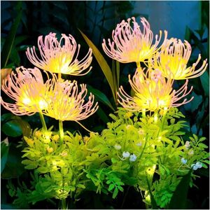 Linghhang - 2 Pieces Flowers Solar Light Outdoor, IP65 Waterproof led Light, Outdoor Garden Decoration, Outdoor Solar Light for Balcony, Terrace, Linghhang - 2 Pieces Flowers Solar Light Outdoor, IP65 Waterproof led Light, Outdoor Garden Decoration, Outdoor Solar Light for Balcony, Terrace,