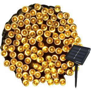 Augro 22m Solar Fairy Lights 200 Led 8 String Lights - String Lights Augro 22m Solar Fairy Lights 200 Led 8 String Lights - String Lights