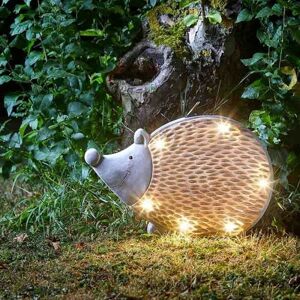 Smart Garden - Solar Woodstone Inlit Hedgehog Garden Light Figure Ornament Smart Garden - Solar Woodstone Inlit Hedgehog Garden Light Figure Ornament