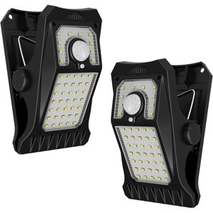 COOCHEER 45 LED Solar Motion Sensor Light Outdoor with Clamp, 3 Modes & 3 Mounting Methods, IP65 Waterproof for Wire Fence, Gates, and Camping (2 Pack) COOCHEER 45 LED Solar Motion Sensor Light Outdoor with Clamp, 3 Modes & 3 Mounting Methods, IP65 Waterproof for Wire Fence, Gates, and Camping (2 Pack)