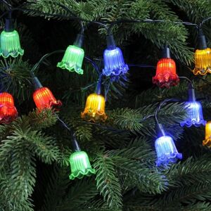 FESTIVE 50 Multi Colour Petal Christmas String Lights Indoor / Outdoor Battery Operated FESTIVE 50 Multi Colour Petal Christmas String Lights Indoor / Outdoor Battery Operated