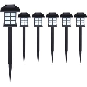 monzana Solar led Garden Path Marker Lights Outdoor Pathway Border Lighting with Ground Spikes Weatherproof Automatic Twilight Sensor Lamps Built-in monzana Solar led Garden Path Marker Lights Outdoor Pathway Border Lighting with Ground Spikes Weatherproof Automatic Twilight Sensor Lamps Built-in