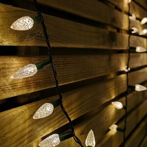 Samuel Alexander - 7.5m 150 led Multi-action Pine Cone Christmas Lights in Warm White Samuel Alexander - 7.5m 150 led Multi-action Pine Cone Christmas Lights in Warm White